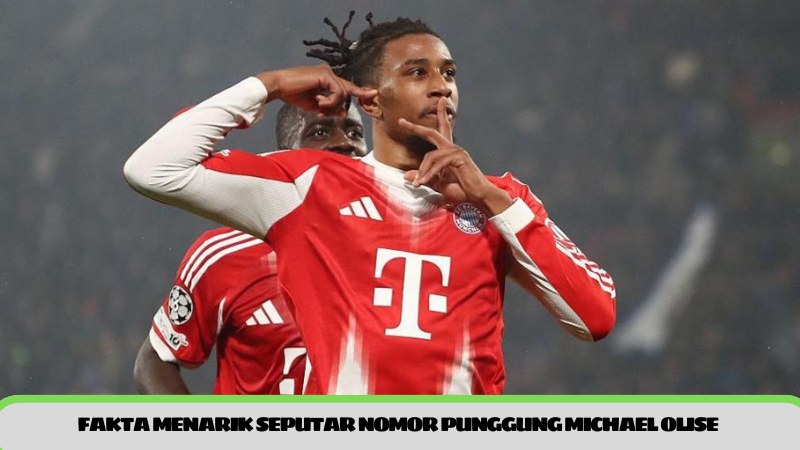 nomor punggung Michael Olise